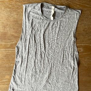 Lululemon grey tank top Size 10